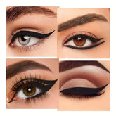 eyeliners 2-pack of waterproof and sweatproof - multi-purpose design, smudge-proof and fade-resistant, beginner-friendly. by Home for Health and Beauty