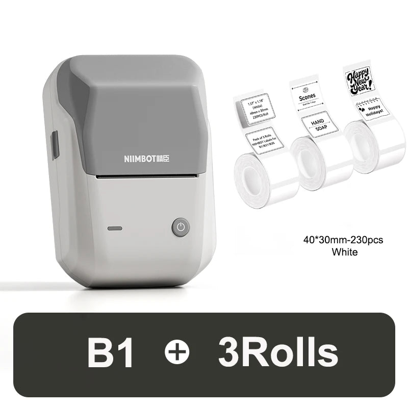 Bluetooth Portable Thermal Label Printer For Packaging