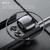 SK Ultra-thin Sleep Headphones 5.3 Wireless Bluetooth Headset Invisible Earbuds Hidden In Ear Button Sports Earphones Waterproof by Home for Health and Beauty