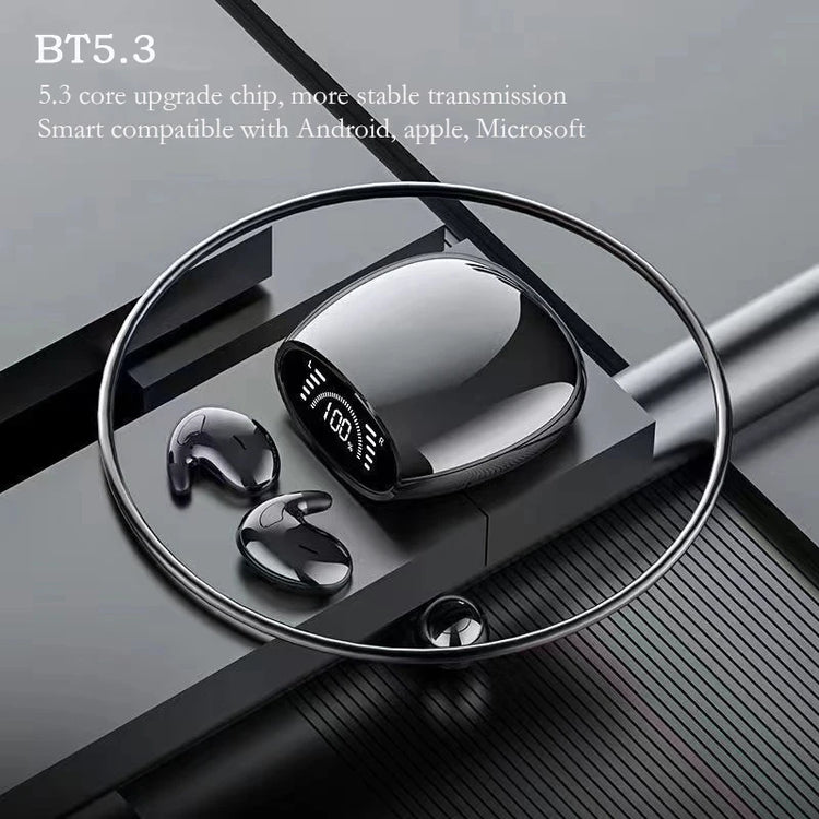 SK Ultra-thin Sleep Headphones 5.3 Wireless Bluetooth Headset Invisible Earbuds Hidden In Ear Button Sports Earphones Waterproof by Home for Health and Beauty