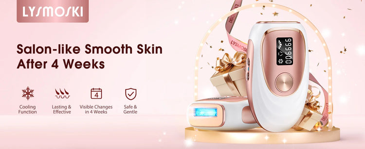 IPL Laser Hair Removal Device for Women Men 45°F Ice-Cooling for Painless & Long-Lasting Results Laser for Full Body Bikini by Home for Health and Beauty