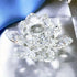 Crystal Lotus Flower Figurine Home Wedding Decoration Glass Craft Collection Paperweight Table Ornaments Souvenir Gifts by Home for Health and Beauty