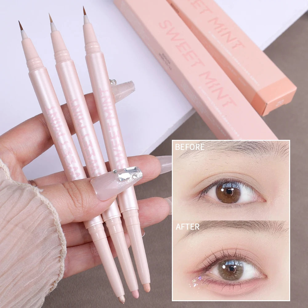 Double Ended Silkworm Pencil Highlighter