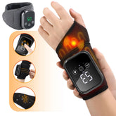 Electric Heating Wrist Massager Wrist Brace Protector Wrap Vibration Massage Relieves Tenosynovitis Carpal Tunnel Fatigue Relief by Home for Health and Beauty