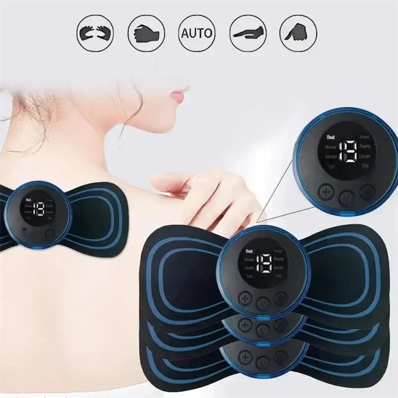 Electronic EMS Neck Massager Mini Device Muscle Stimulator