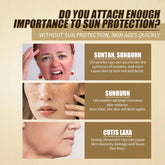 Ouhoe SPF 50 Face Sunscreen Probiotic Brightening Cream by Home for Health and Beauty