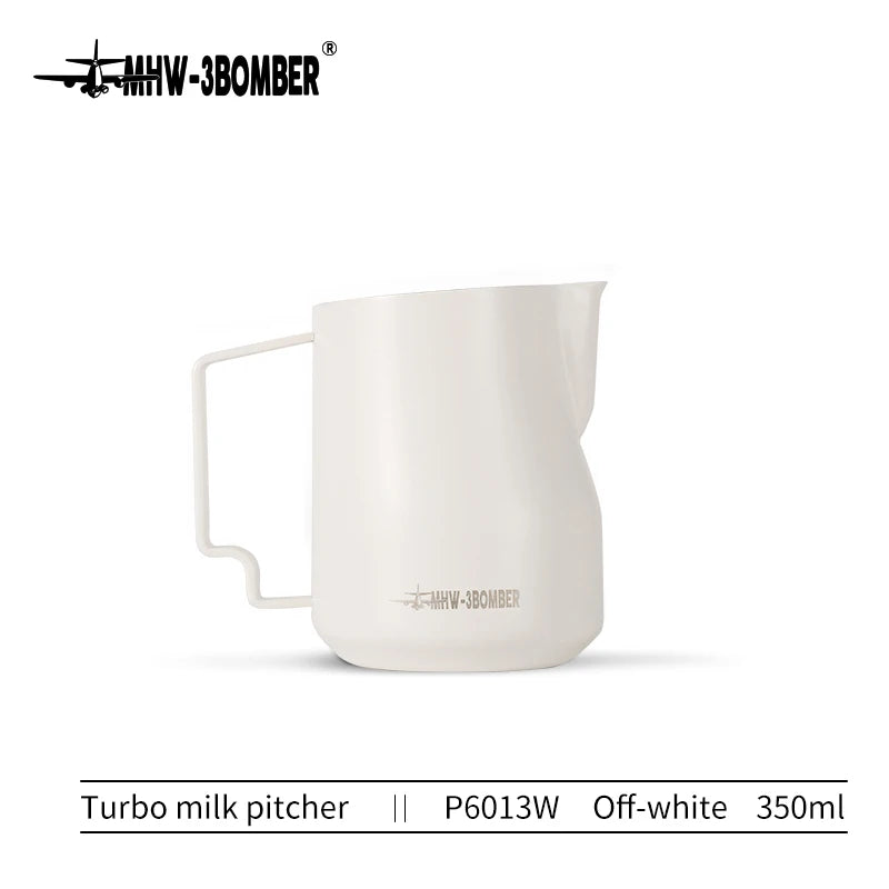 Turbo Milk Frothing Pitcher Stainless Steel