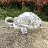 Crystal Turtle Ornament, Mini Turtle Statue, Lucky Ornament, Suitable for Home Office Desk Decoration, Home Decoration by Home for Health and Beauty