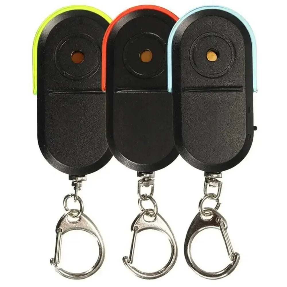 Anti-Lost Alarm Key Finder Locator Tracker Keychain Whistle Sound Smart Flashing Beeping With LED Light Anti Lost Keyring Finder by Home for Health and Beauty