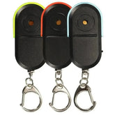 Anti-Lost Alarm Key Finder Locator Tracker Keychain Whistle Sound Smart Flashing Beeping With LED Light Anti Lost Keyring Finder by Home for Health and Beauty