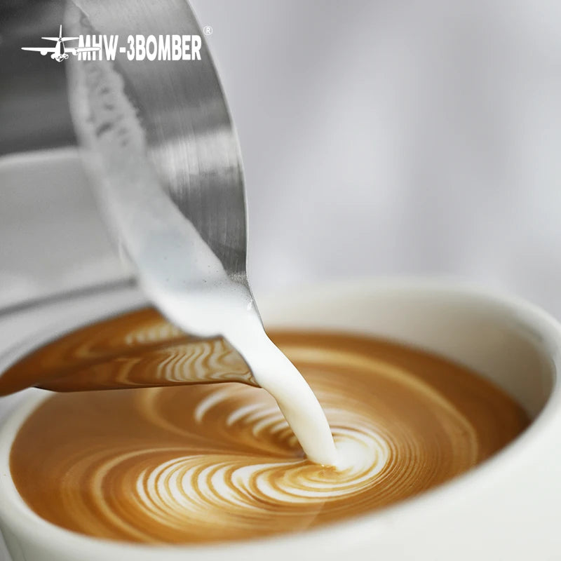 Turbo Milk Frothing Pitcher Stainless Steel