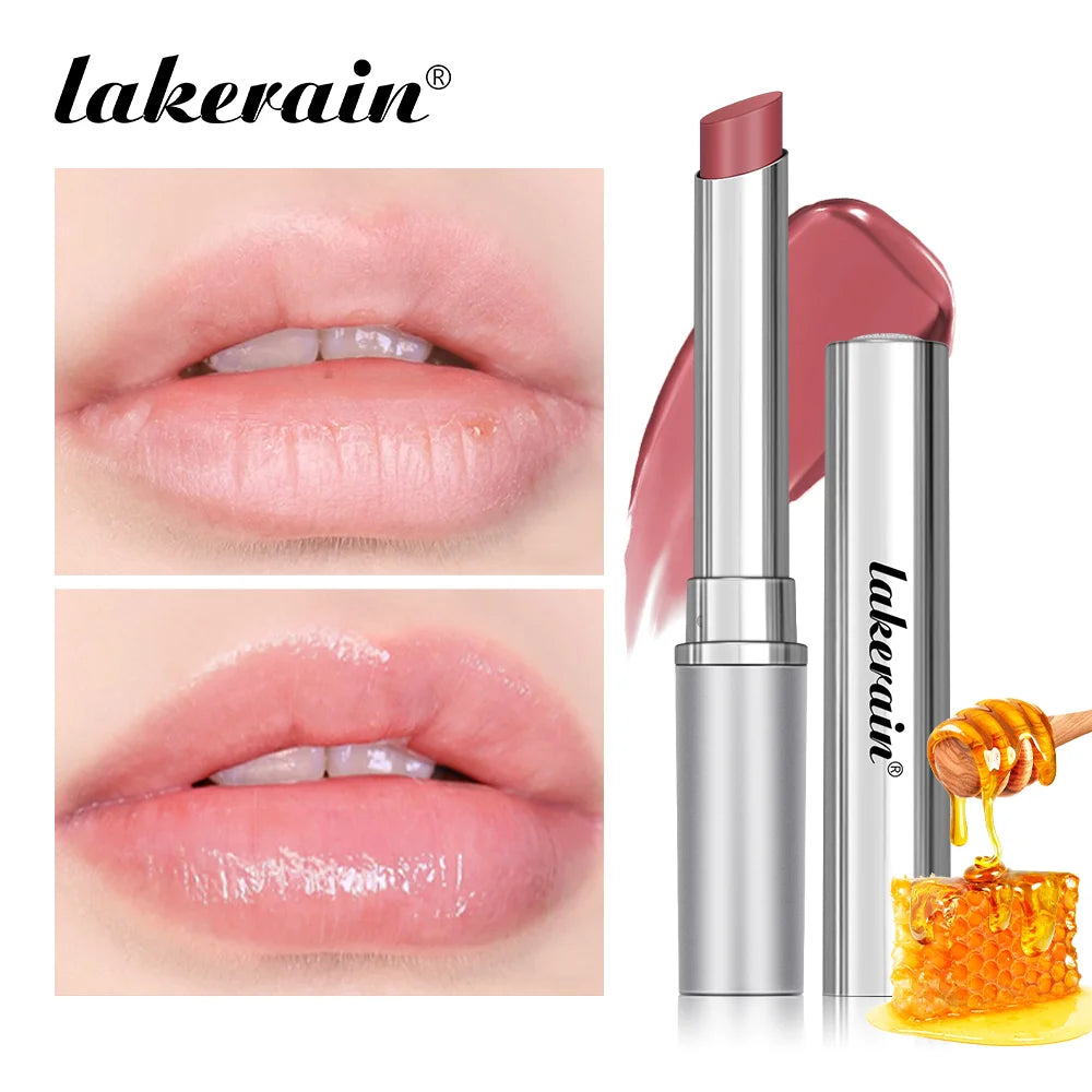 Lakerain Nearly Lipstick Lip Balm Natural Color Creamy Texture Long Lasting Moisturizing Nourishing Lip Care Gloss Cosmetic by Home for Health and Beauty