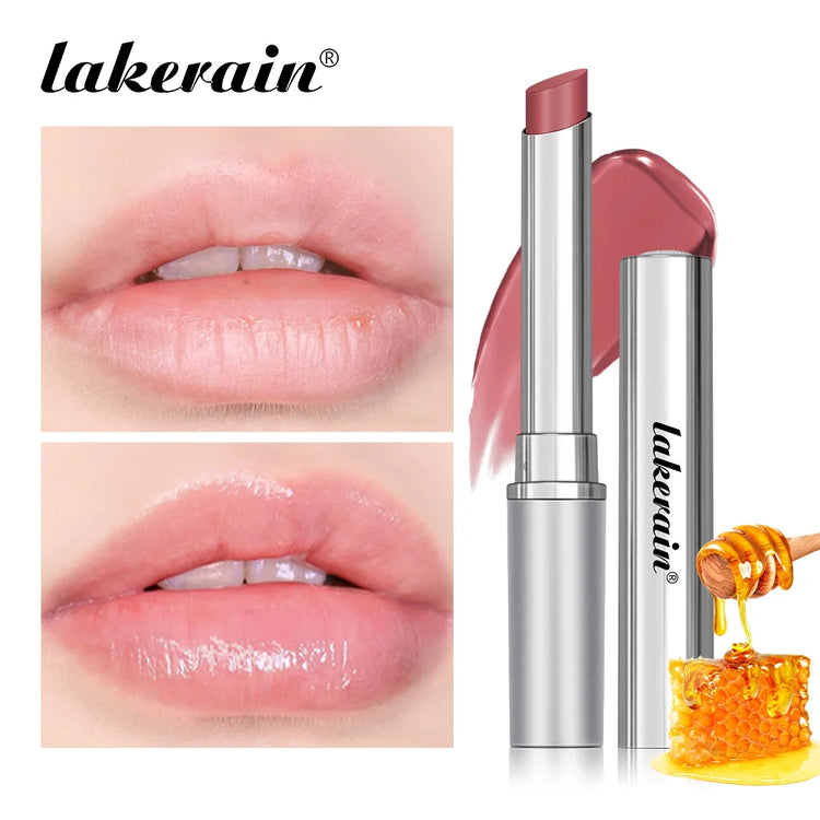 Lakerain Nearly Lipstick Lip Balm Natural Color Creamy Texture Long Lasting Moisturizing Nourishing Lip Care Gloss Cosmetic by Home for Health and Beauty