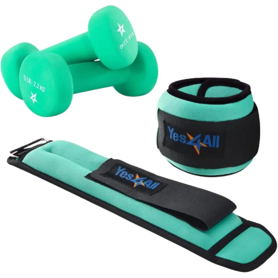 Adjustable Wrist And Ankle Weights 1 To 10 Lbs Fitness