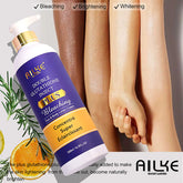 AILKE Glutathione Lighten Body Lotion, Moisturizing, Hydration, Even Skin tone, Improve Dark & Black Skin, Support Private logo by Home for Health and Beauty