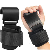 1/2PC Non-Slip Weight Lifting Hookspremium Pair of Straps Weightlifting Deadlift Chin Pull Up and Exercise Fitness Hook Training by Home for Health and Beauty