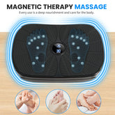 Vibration Plate Exercise Kit With Resistance Bands and Presets by Home for Health and Beauty