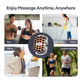 Foreverlily Fascia Gun High Frequency Vibration Massager Back Waist Shoulders by Home for Health and Beauty